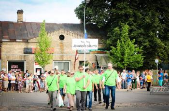 “Jēkabpils siltums” kolektīvs piedalās Jēkabpils pilsētas svētku gājienā
